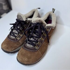 Merrell Brown and Cream Outdoor Shoes
